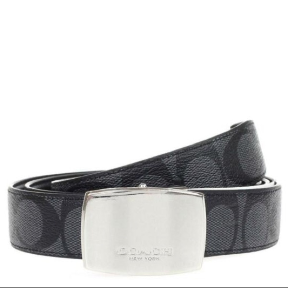 Coach Reversible Signature Belt